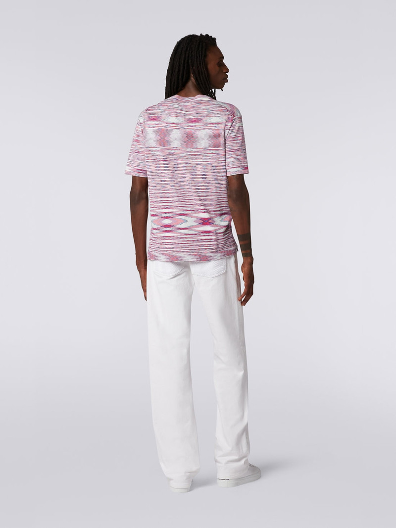 Slub cotton crew-neck T-shirt 4