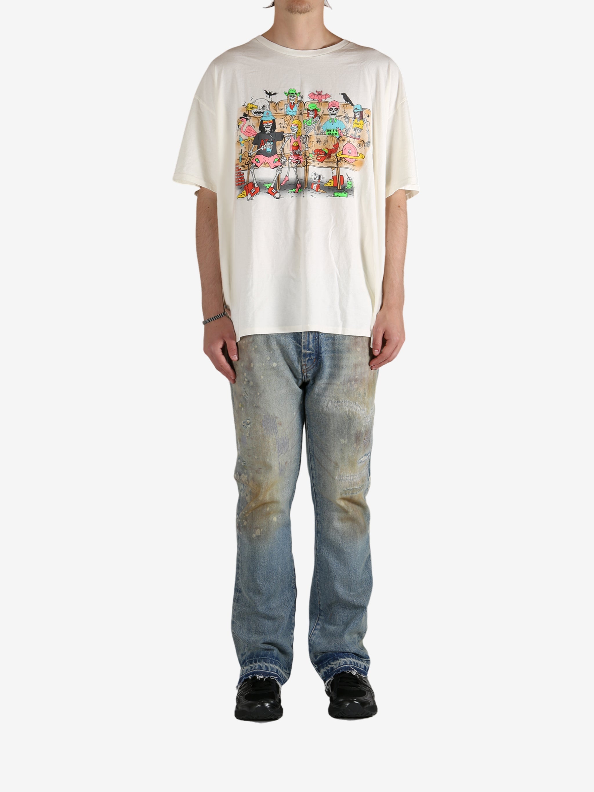 GALLERY DEPT. - Men Skeleton Beach Theatre Tee - 4