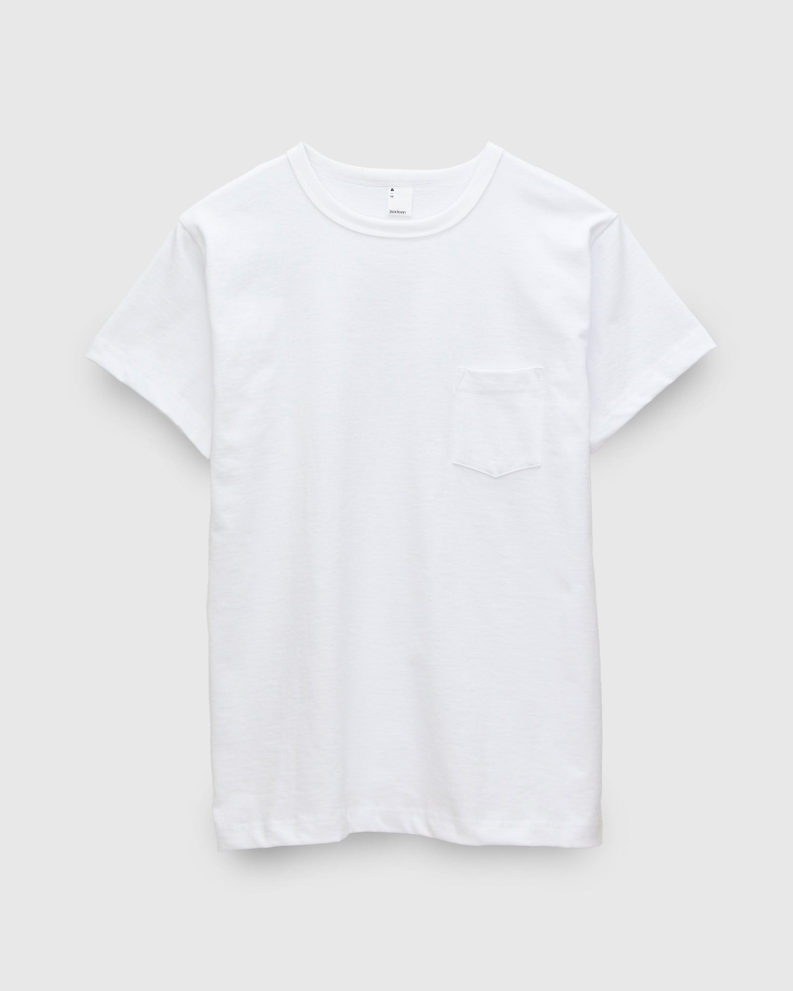 2-Pack Heavyweight Pocket T-Shirts in White - 5