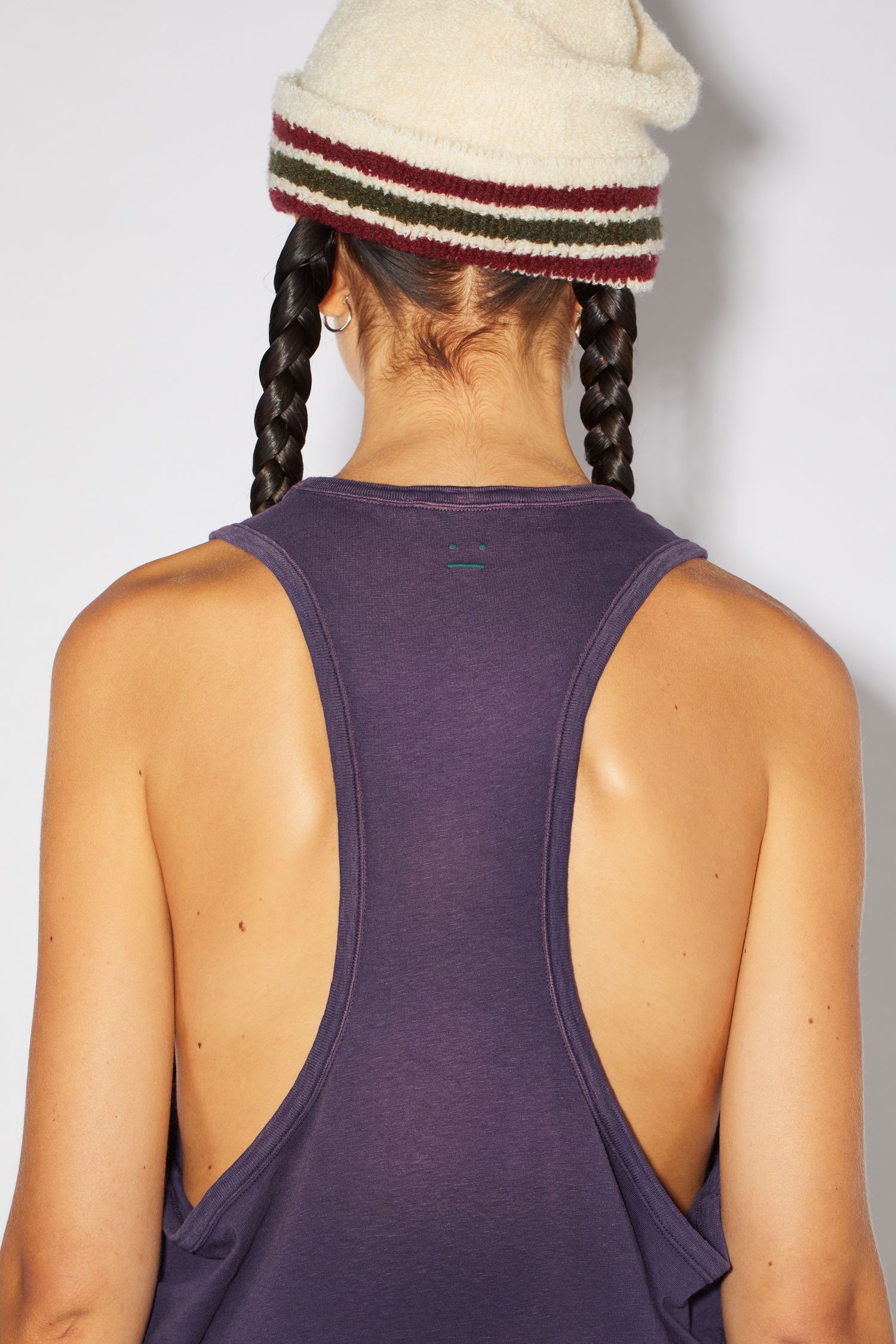 Relaxed fit tank top - Purple - 5