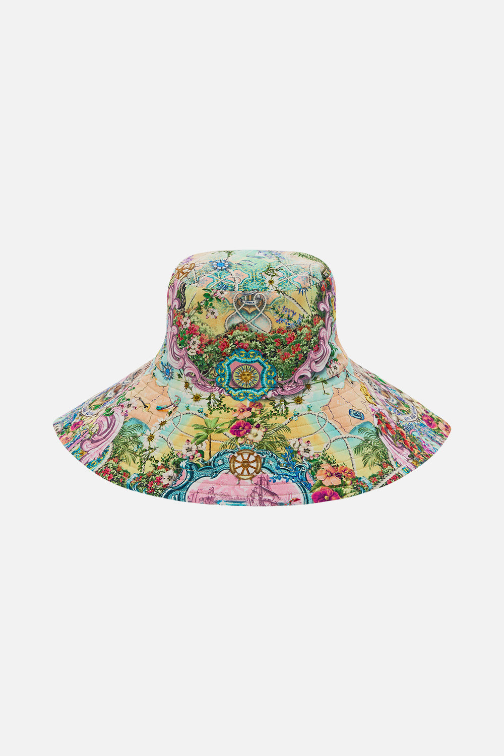 WIDE BRIM BUCKET HAT - 2
