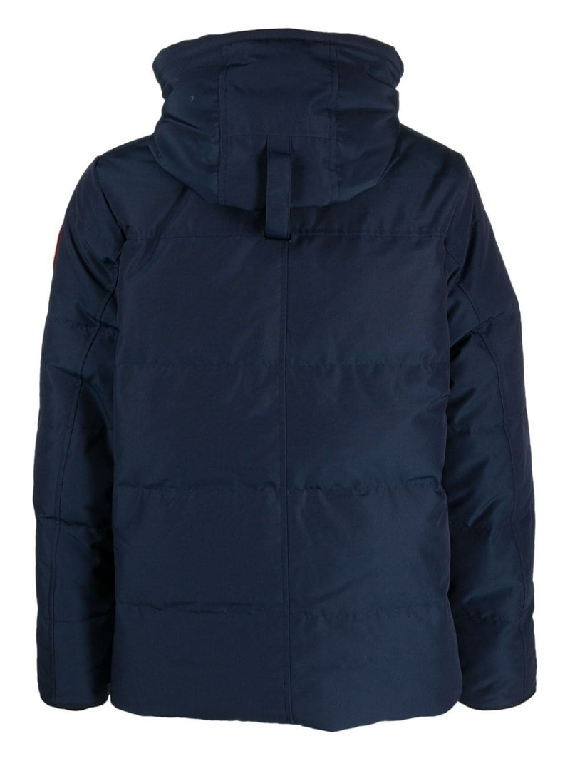 Canada Goose hooded padded jacket outlook