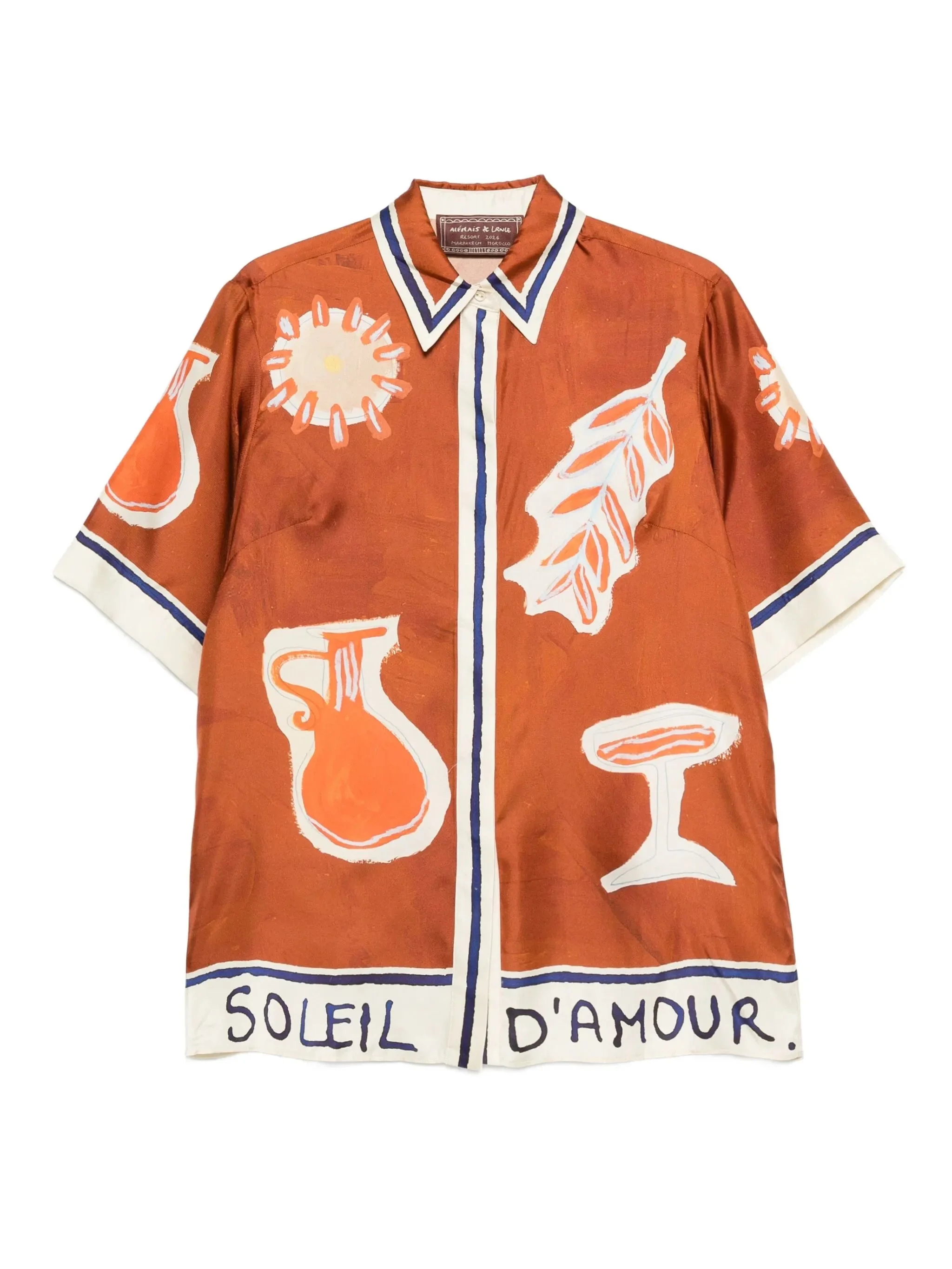 Alemais Soleil D´Amour Graphic-print Shirt - 1
