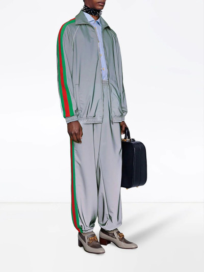 GUCCI reflective side stride track pants outlook