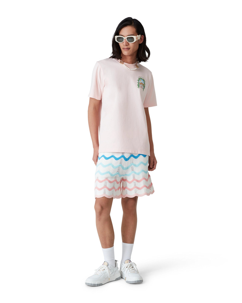 CASABLANCA L'Arche De Tennis Short Sleeve T-Shirt outlook