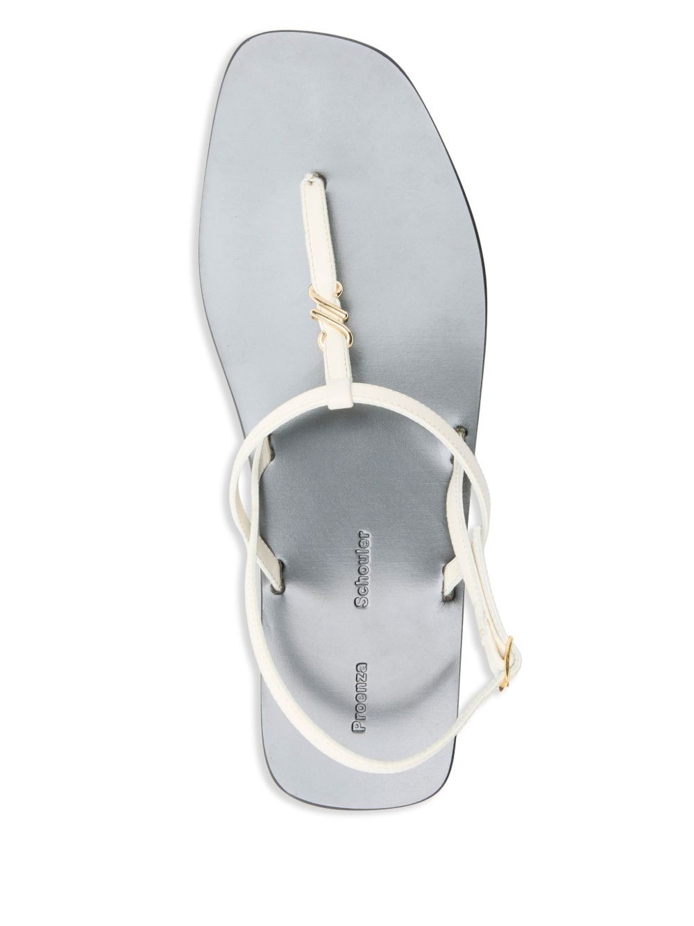 cross-strap flat sandals - 4