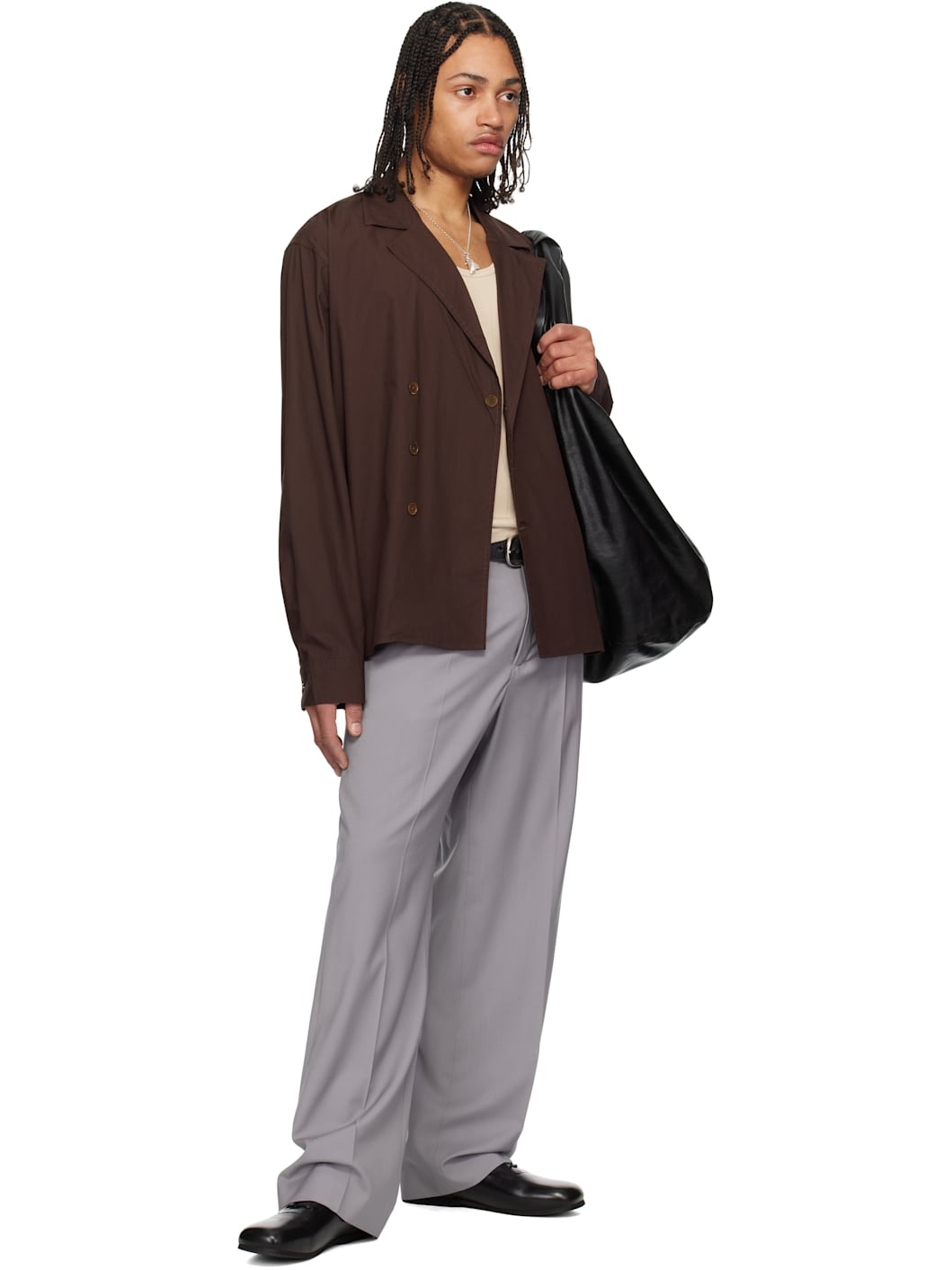 Brown Duo Shirt - 5