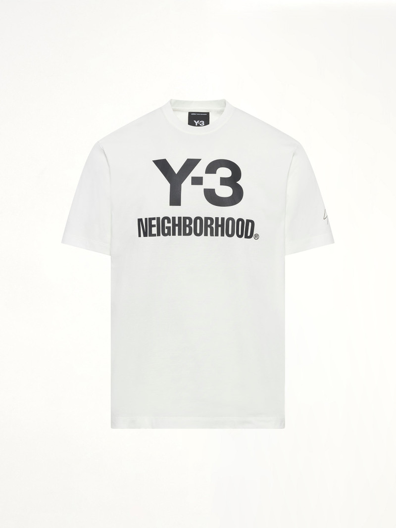 Y-3 Y-3 X NBHD Logo T-Shirt in White outlook