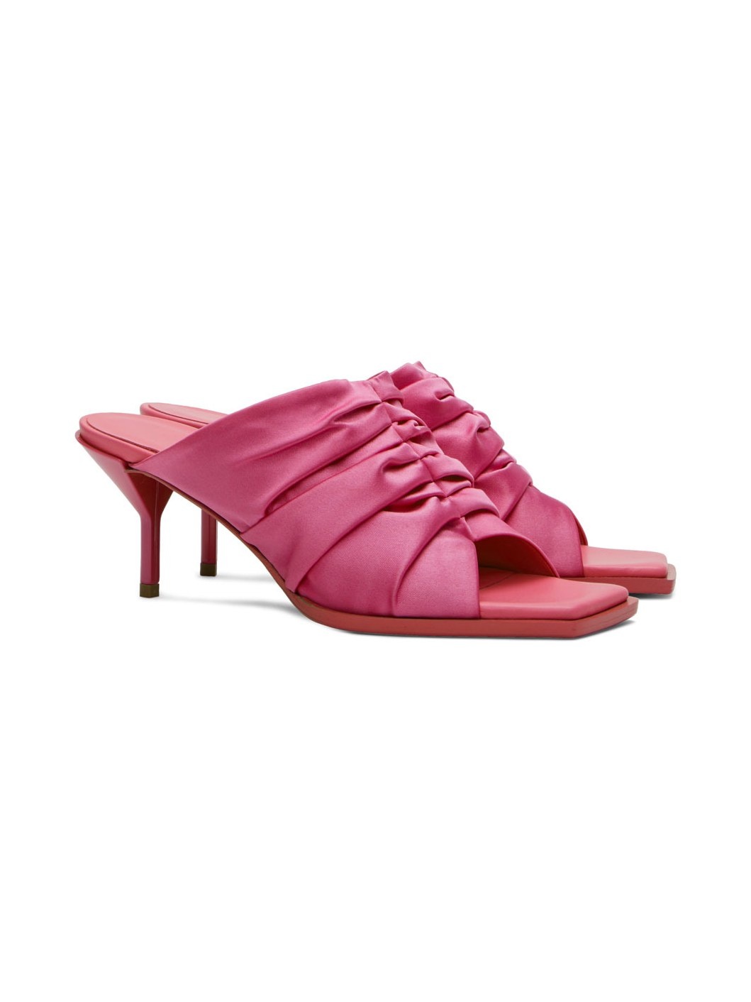 Pink Georgia Heeled Sandals - 4