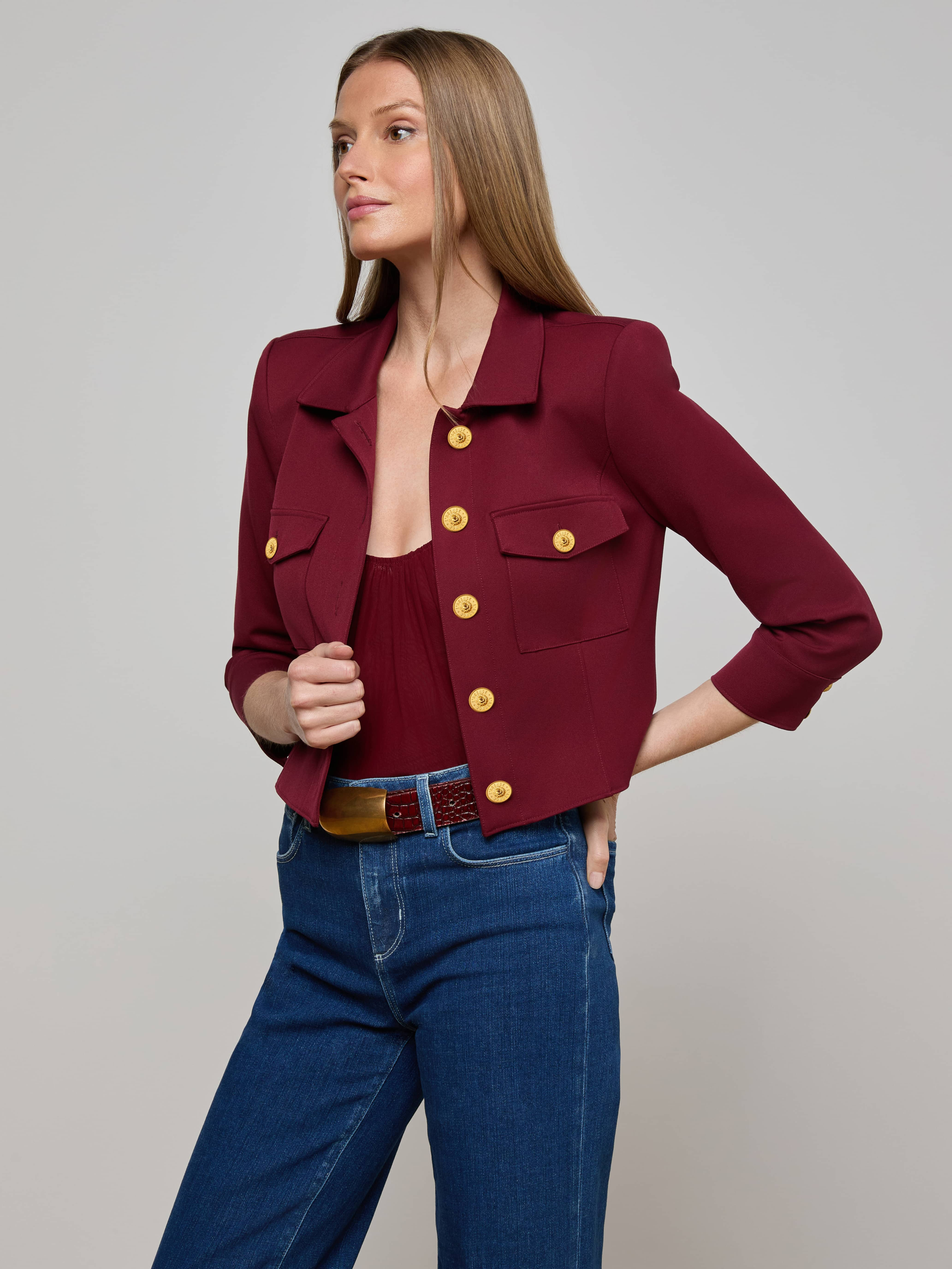 Kumi Cropped Jacket - 3