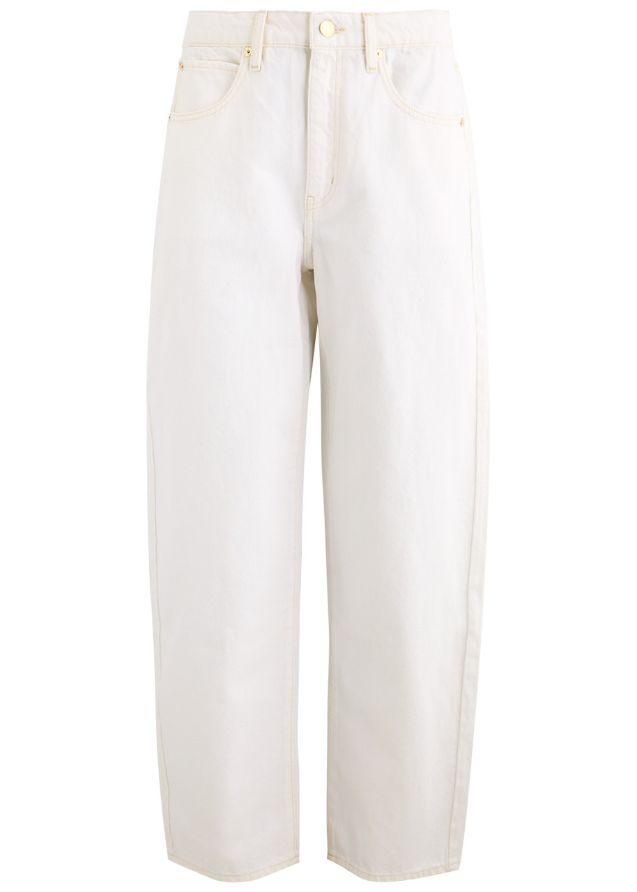 Frame Low Slung Barrel-leg Jeans - 1