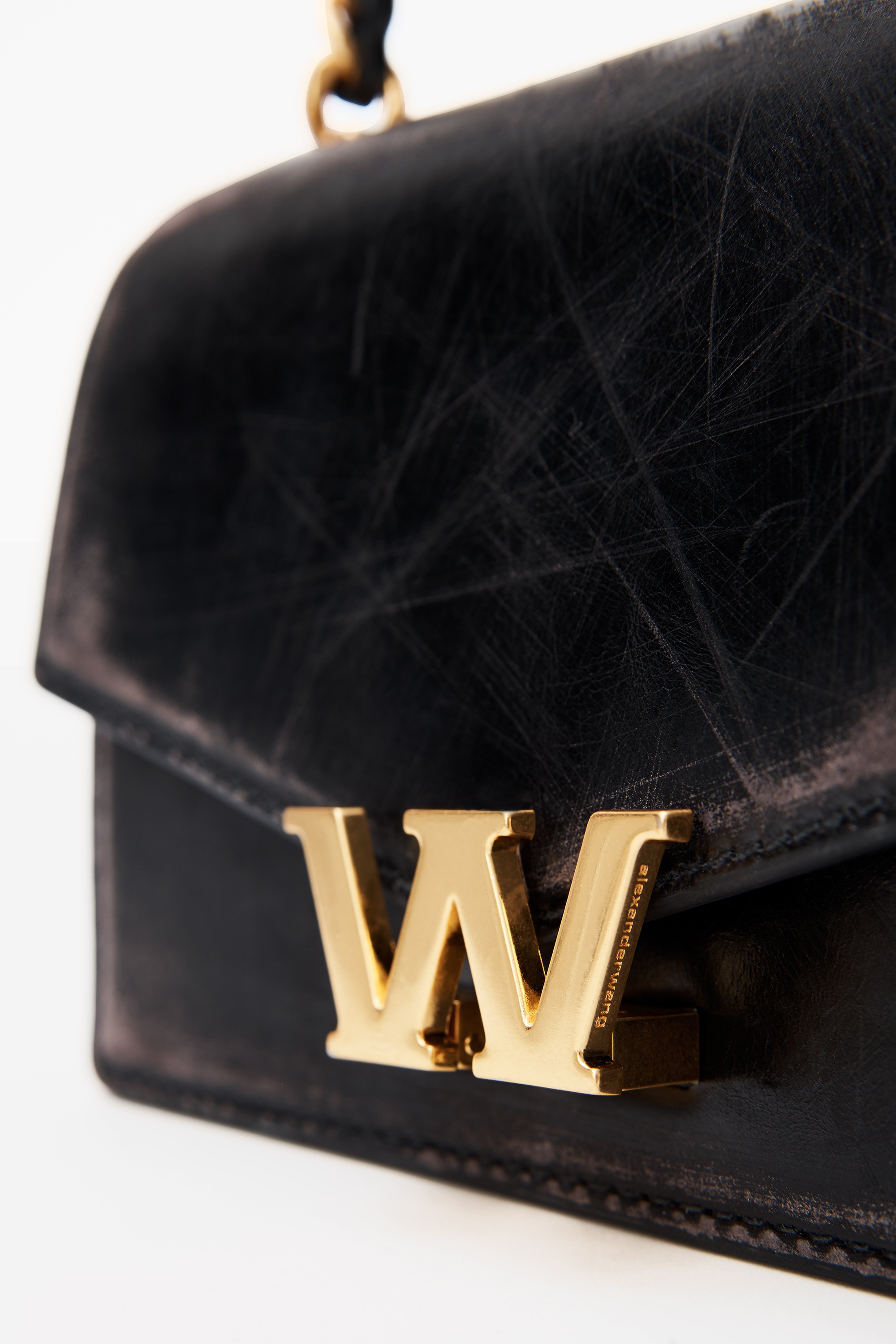 W LEGACY MINI BAG IN DISTRESSED LEATHER - 2