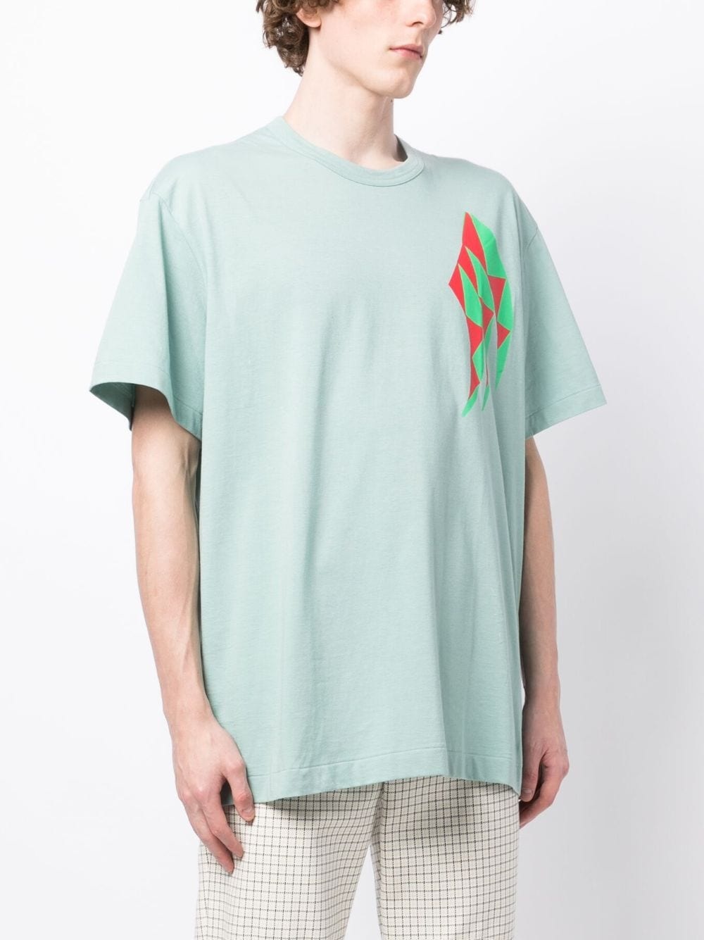 Comme des Garçons Homme Plus graphic-print cotton-jersey T-shirt