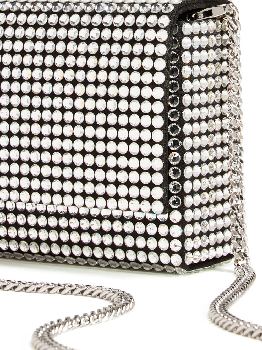 mini Paloma crystal-embellished clutch bag - 3