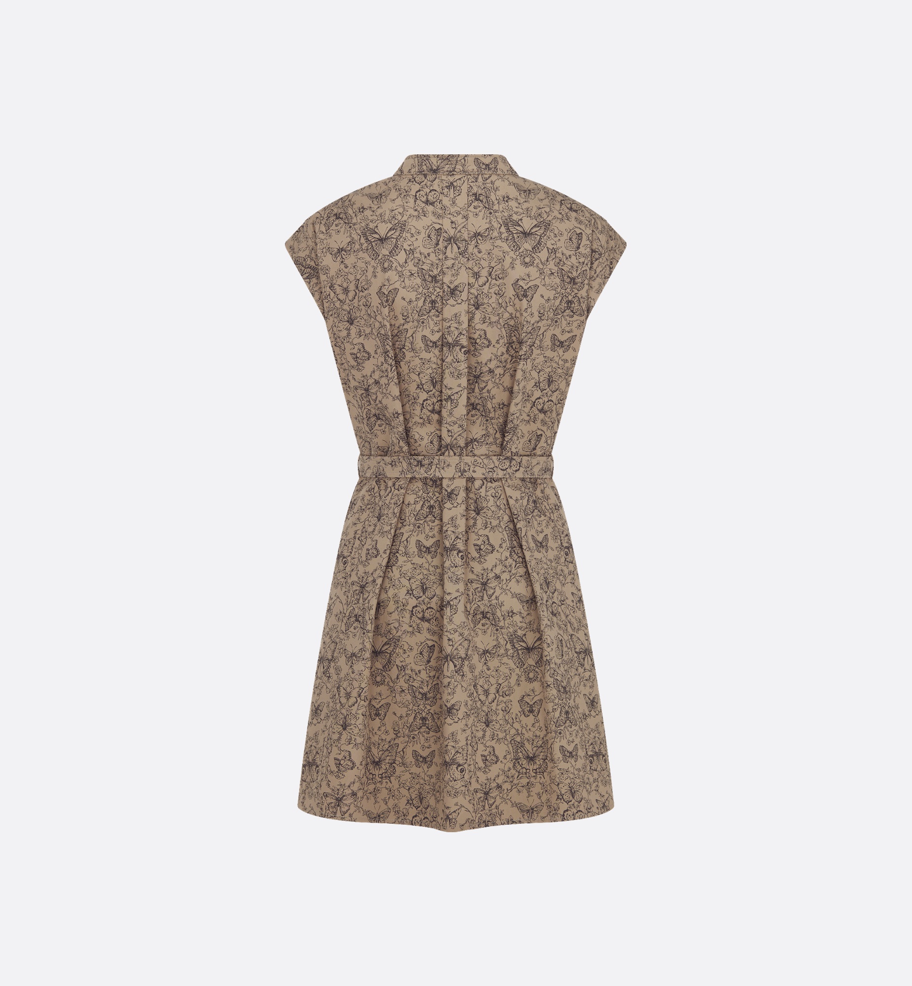 Short Belted Shirtdress - 5