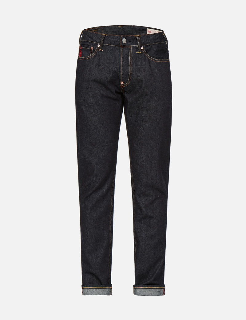 DRAGON EMBROIDERED CARROT FIT JEANS #2017 2