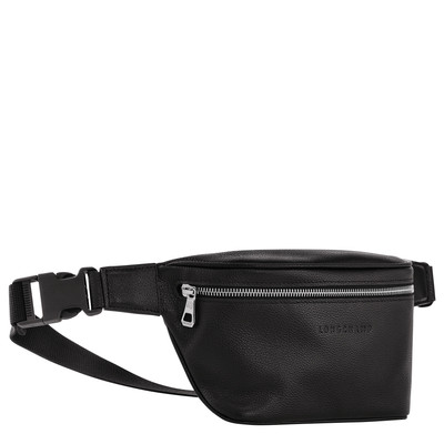 Longchamp Le Foulonné Belt bag Black - Leather outlook