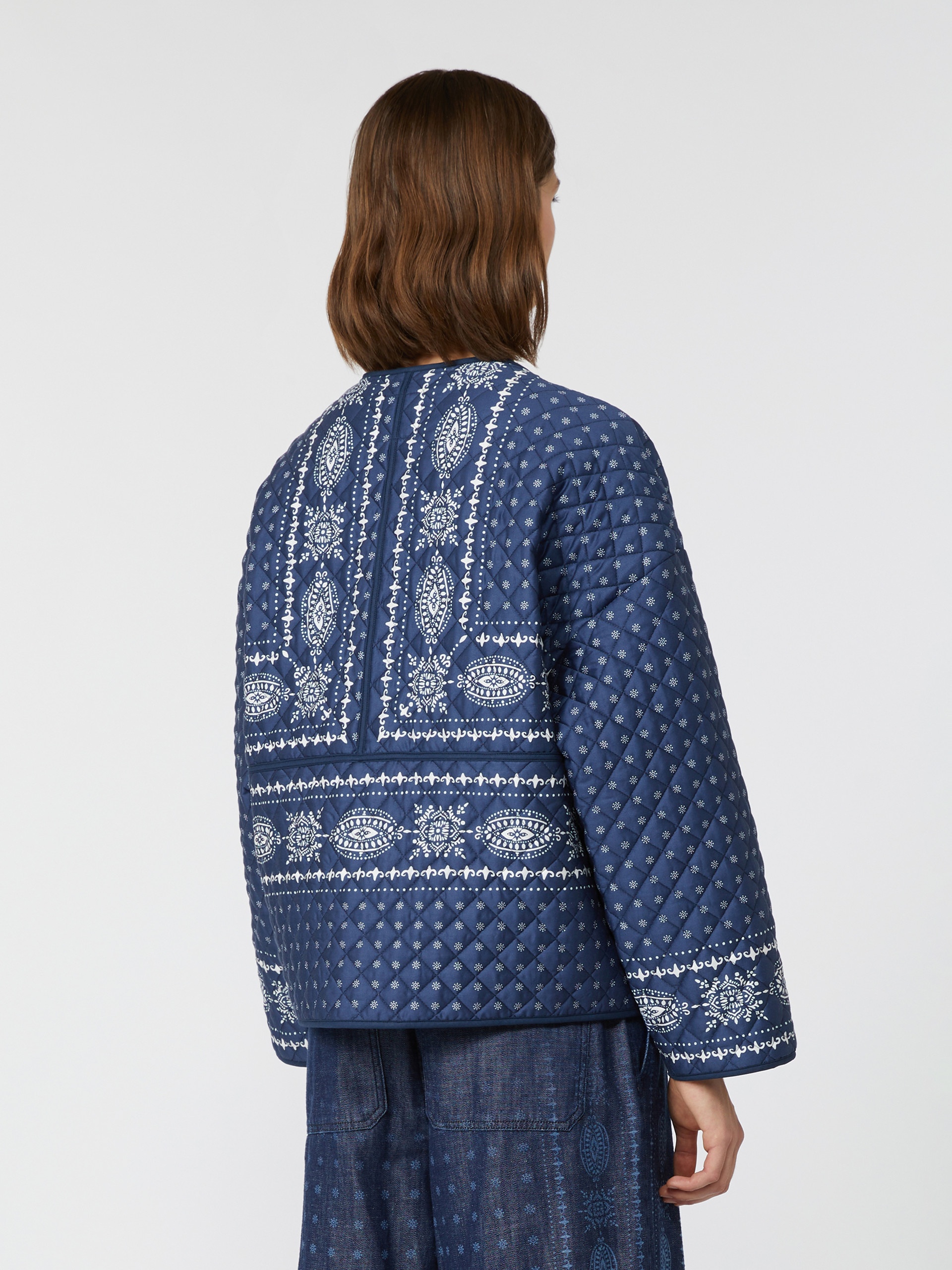 JADER Quilted cotton crew-neck jacket - 4