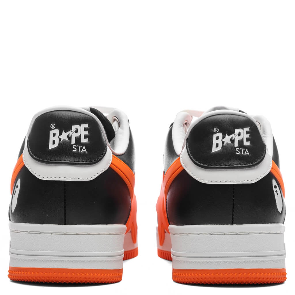 WOMEN'S BAPE STA OS #2 - BLACK/ORANGE - 4