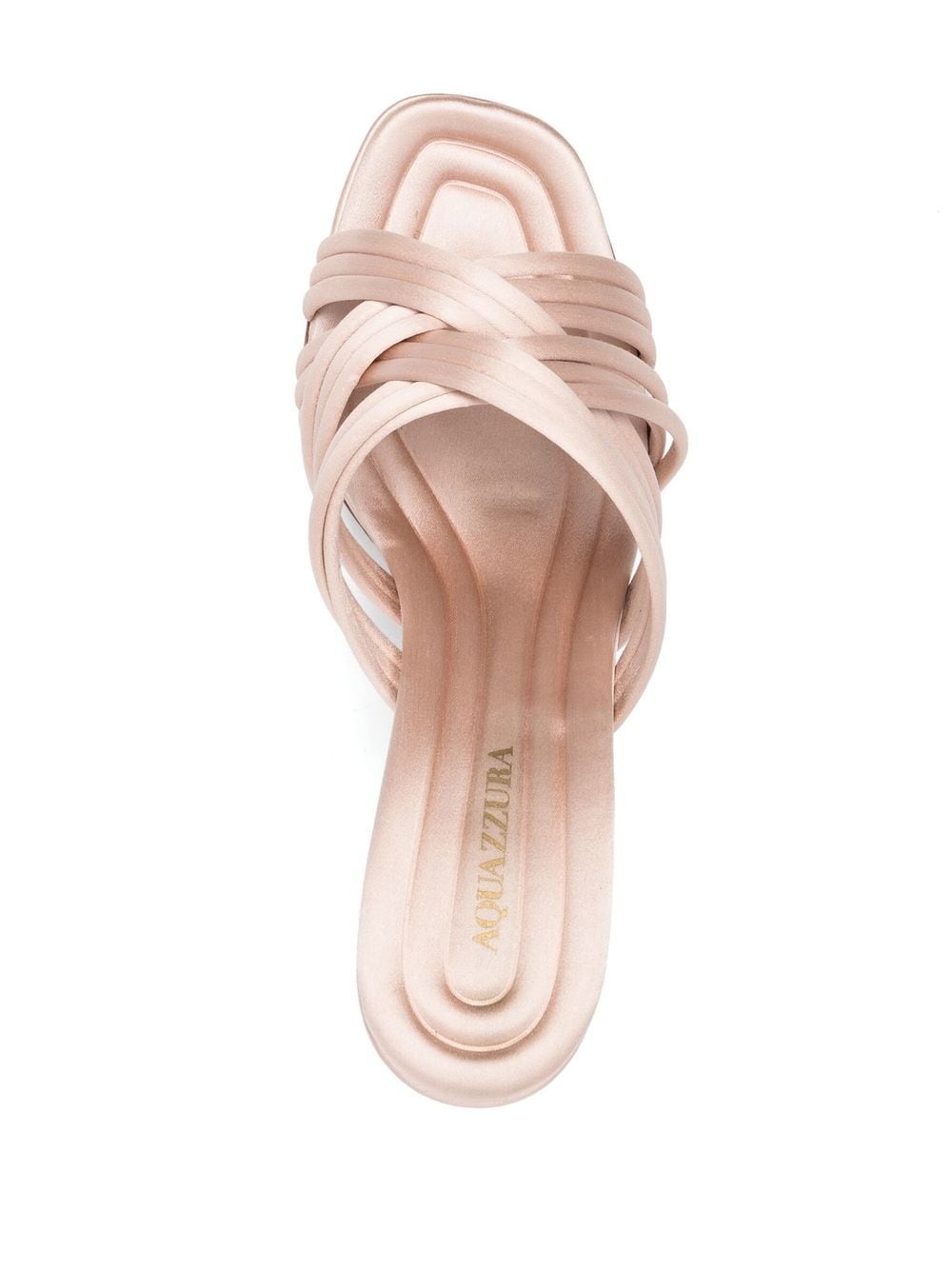 Oahu 100mm satin sandals - 4