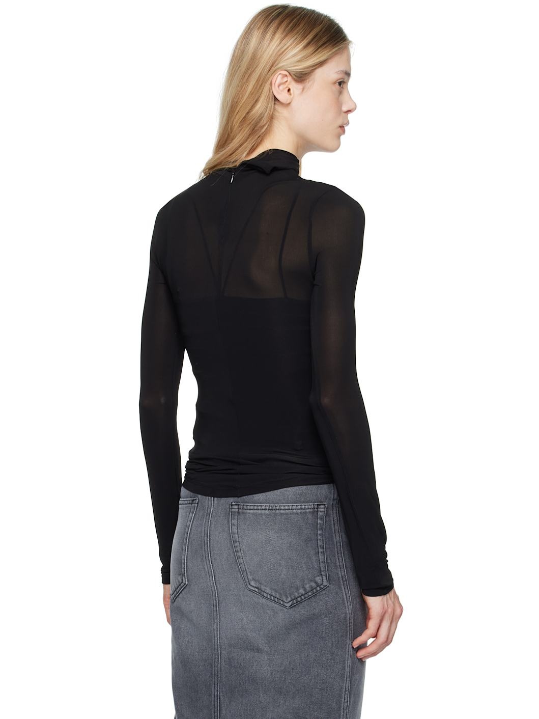 Black Joyela Turtleneck - 3