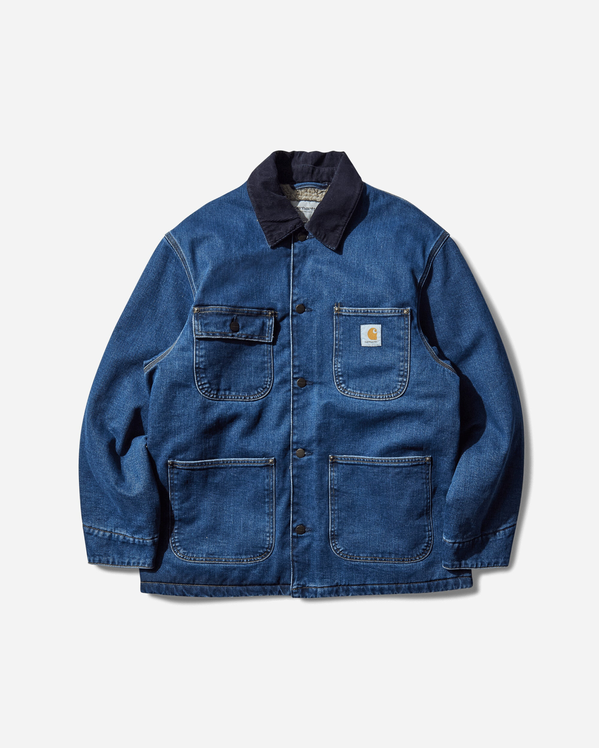 Men's OG Chore Coat Blue / Dark Navy (Stone Washed) - 1