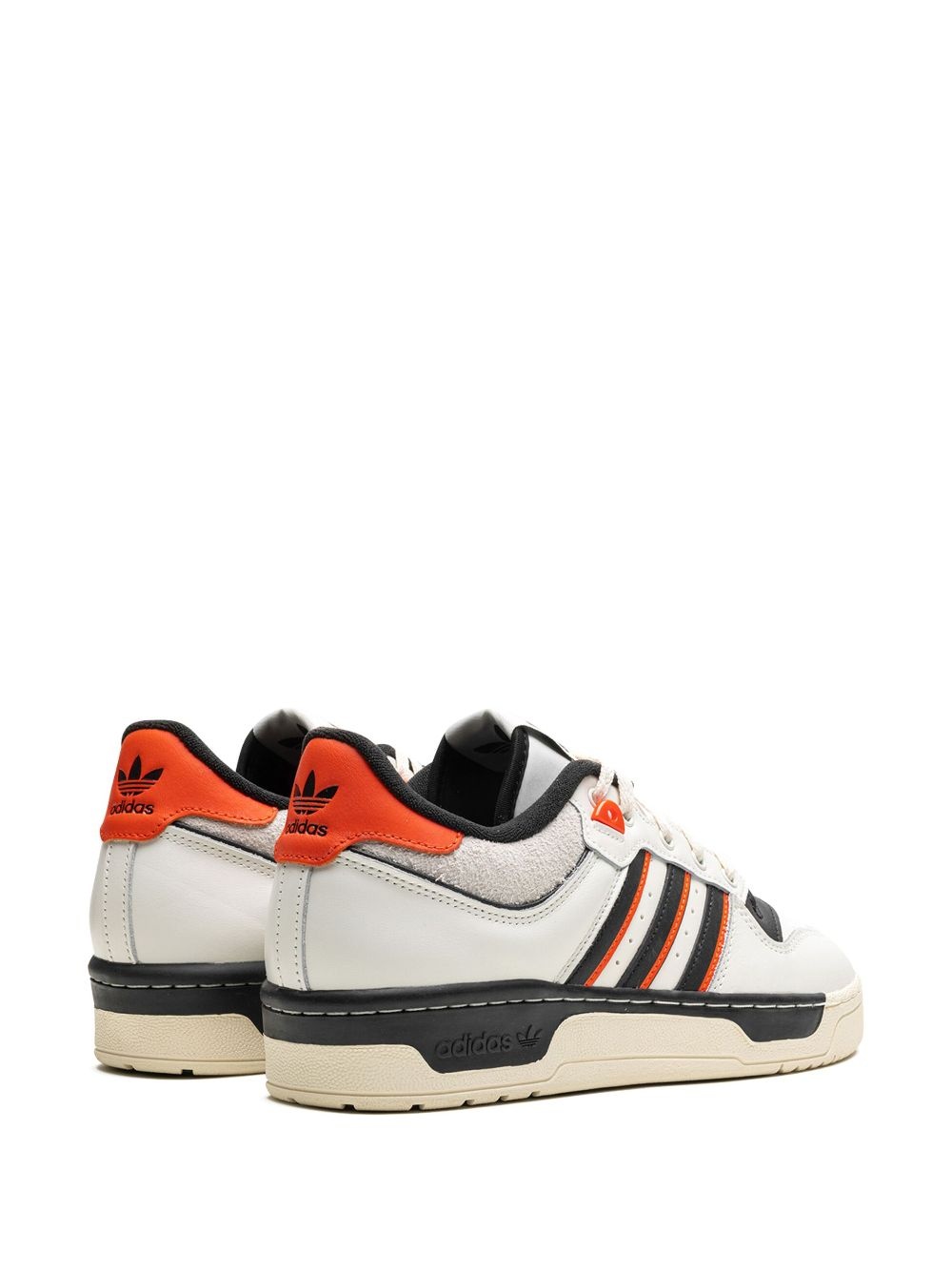 stripes-logo lace-up sneakers - 3