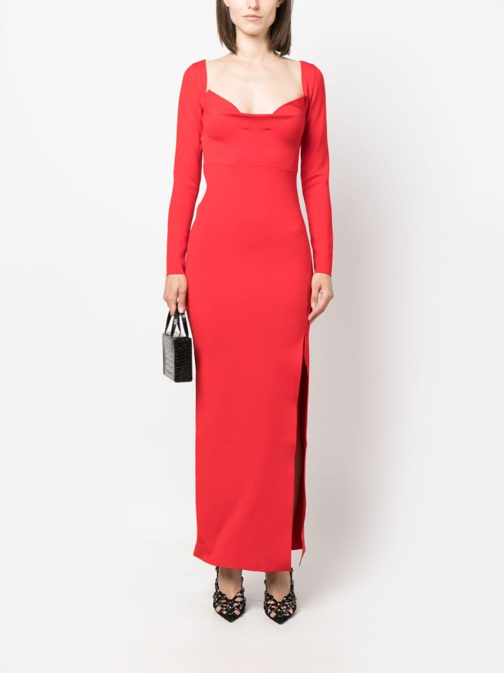 Cady long-sleeves maxi dress - 2