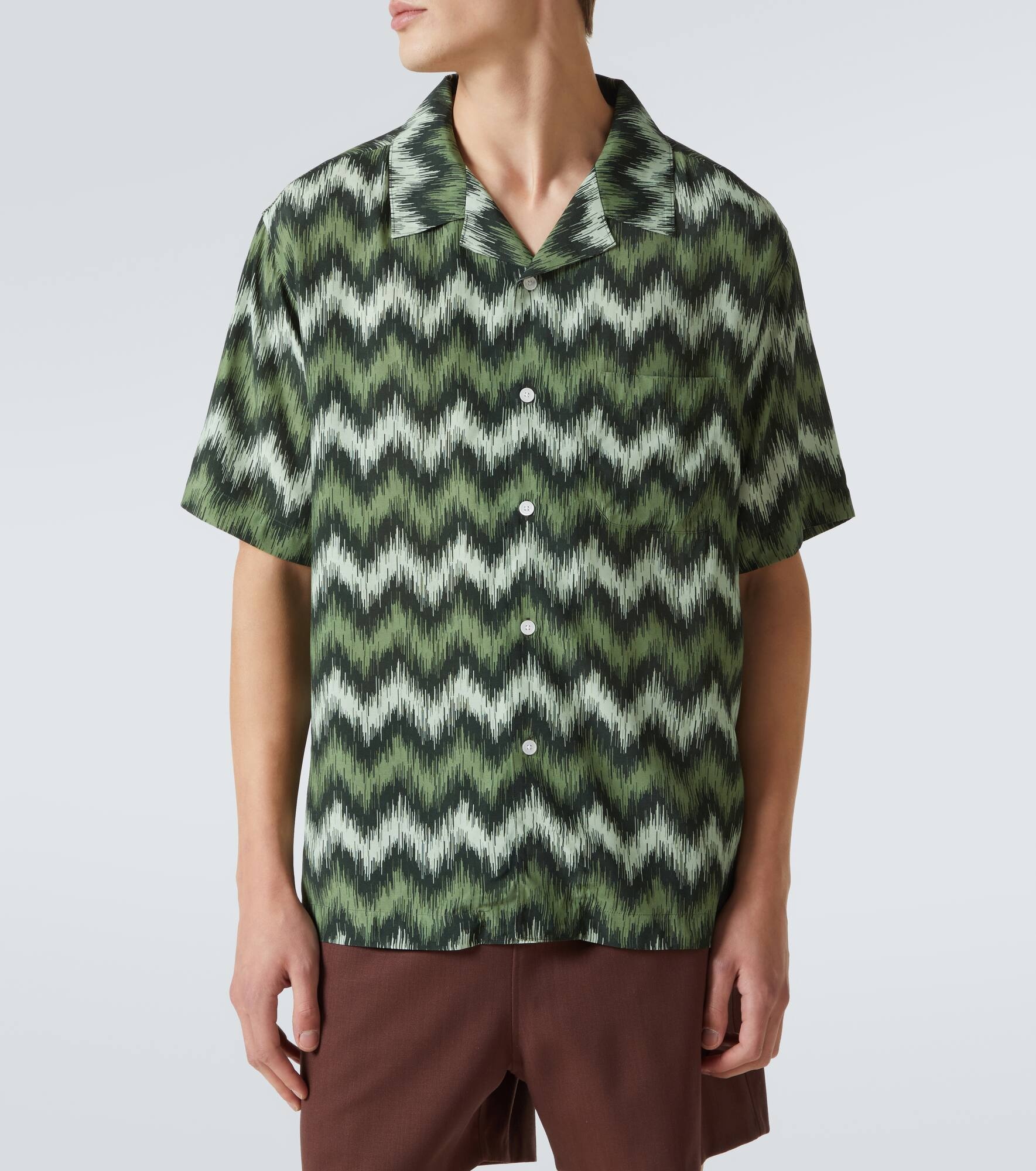 Zig Zag bowling shirt - 3