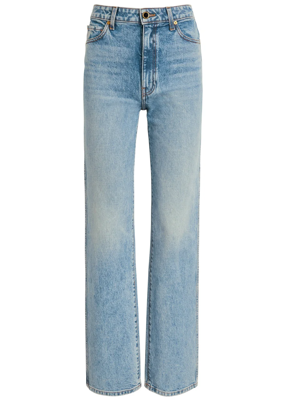 Khaite Danielle Straight-leg Jeans - 1