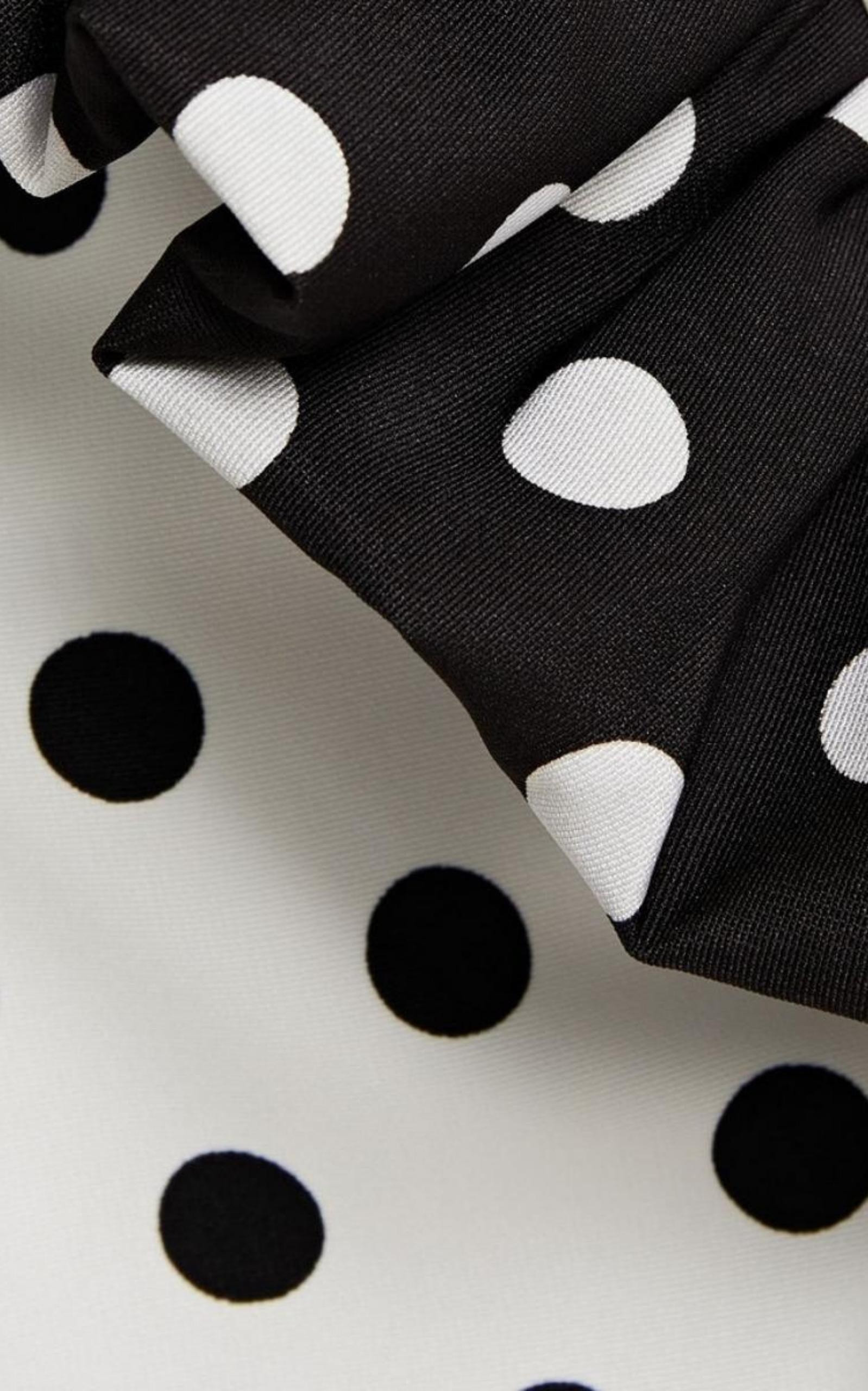 Ruffled Polka-Dot Blouse - 5