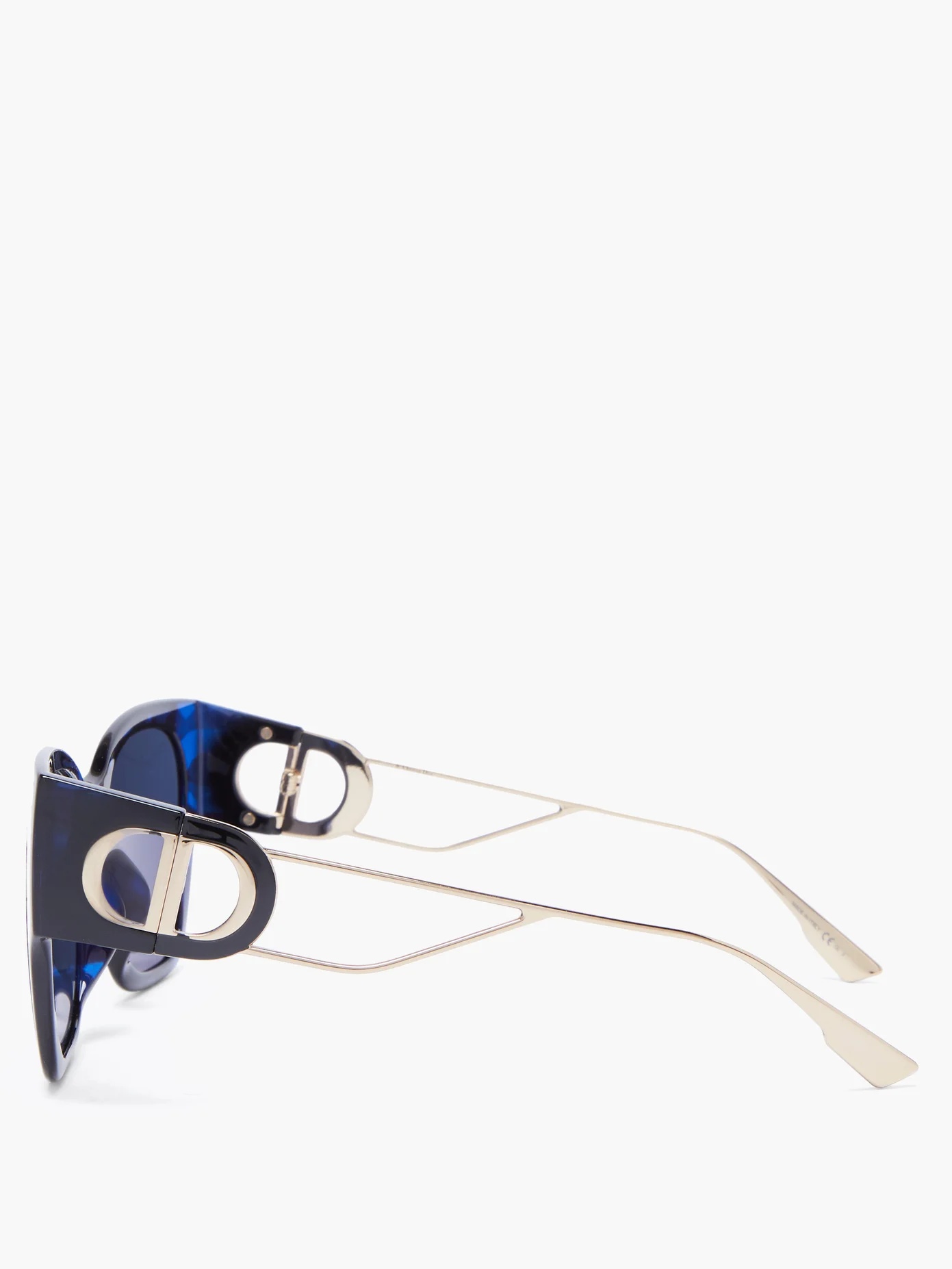 30Montaigne1 square acetate and metal sunglasses - 4