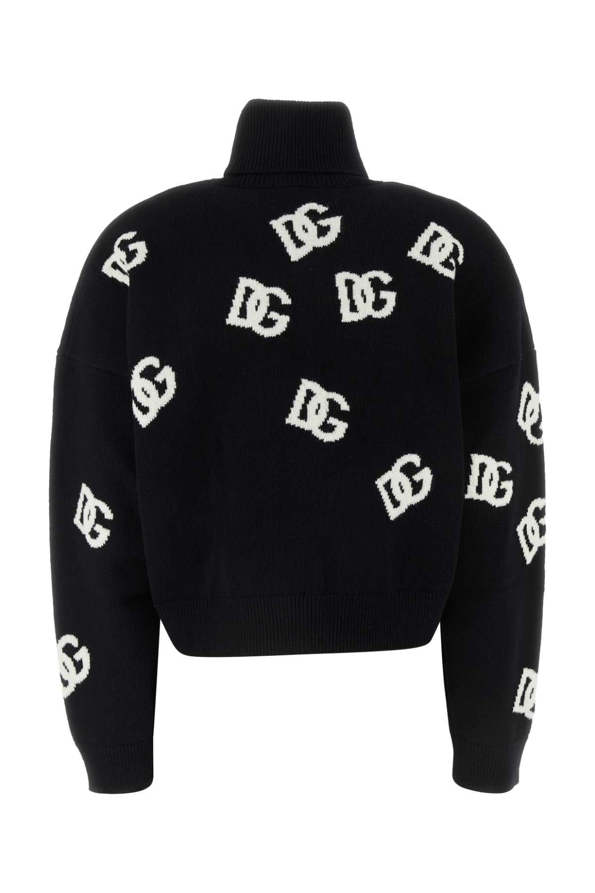 Dolce & Gabbana Women Embroidered Wool Sweater - 2