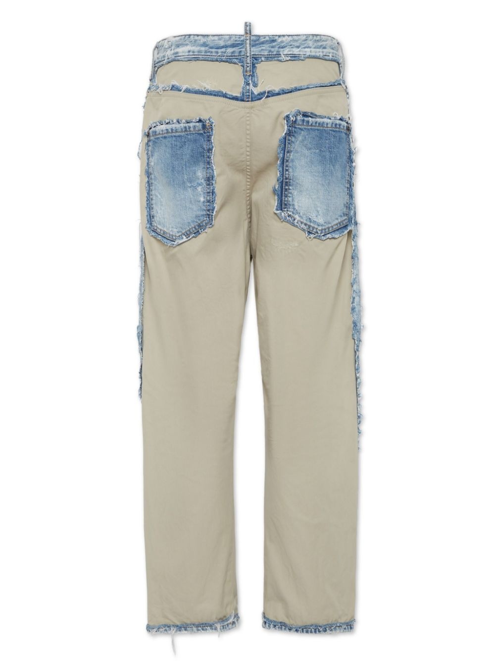 inside out-effect jeans - 2