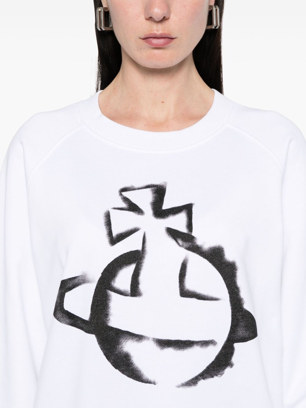 Orb-print sweatshirt - 5