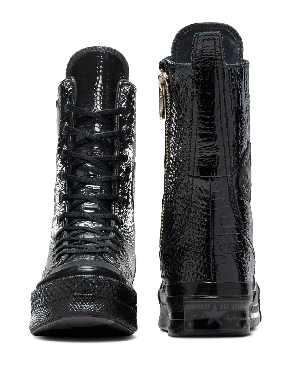 Chuck 70 Plus X High leather boots - 4