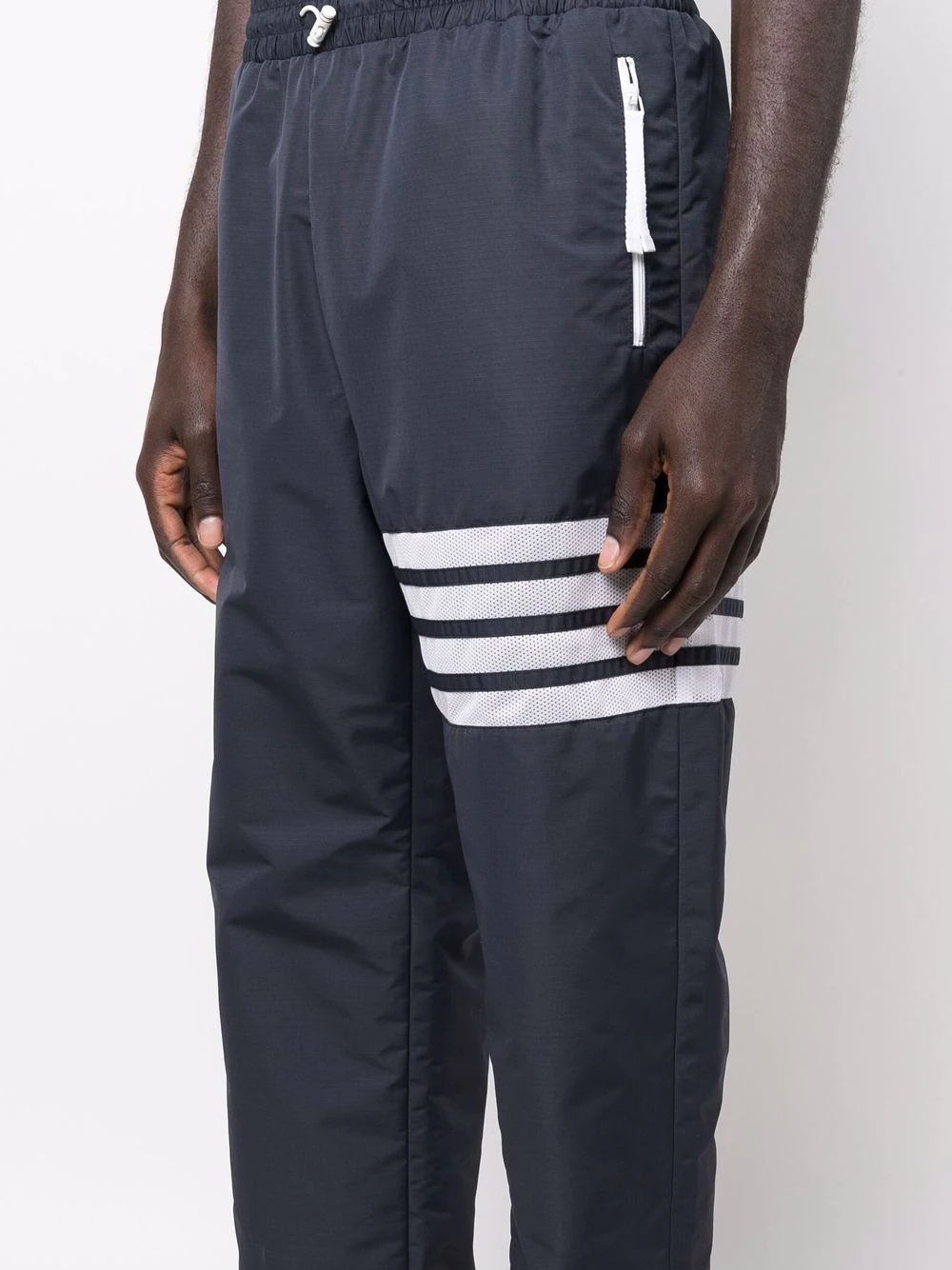 4-bar stripe track pants - 5