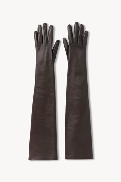 The Row Simon Gloves in Leather outlook