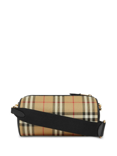 Burberry Vintage Check crossbody barrel bag outlook