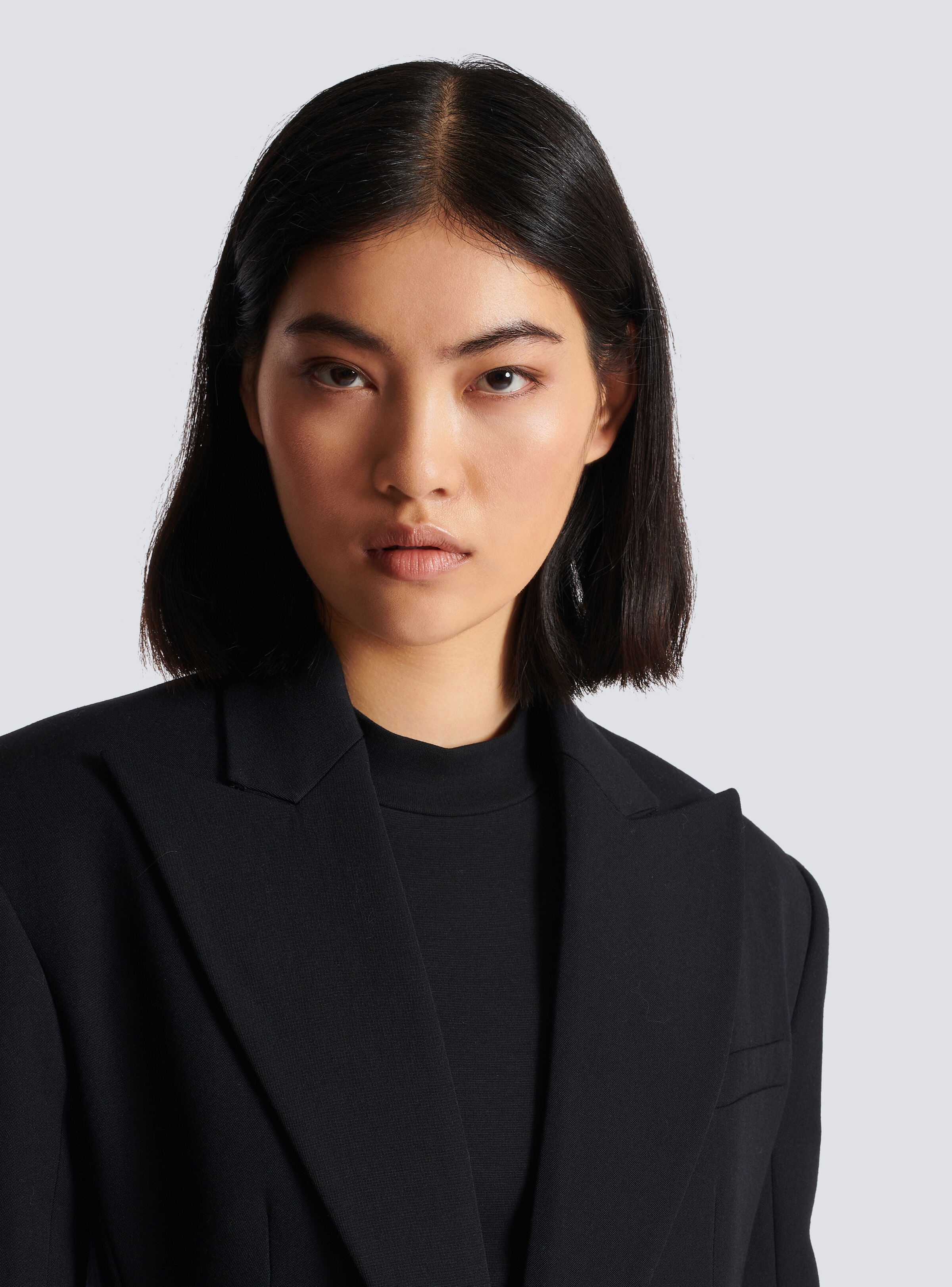 2-button cinched-waist jacket - 7