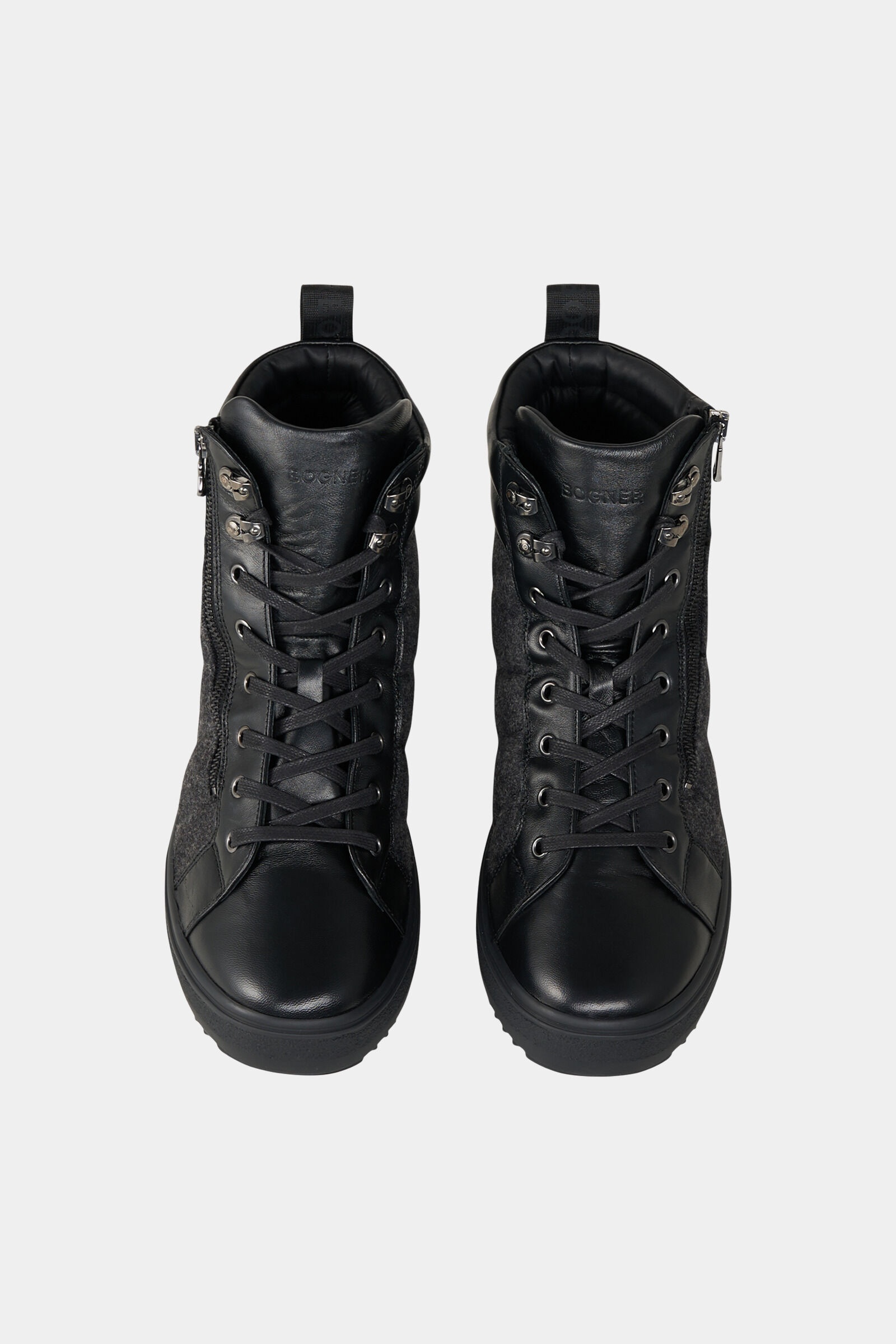 Anchorage Lace-up boots with spikes in Black - 6