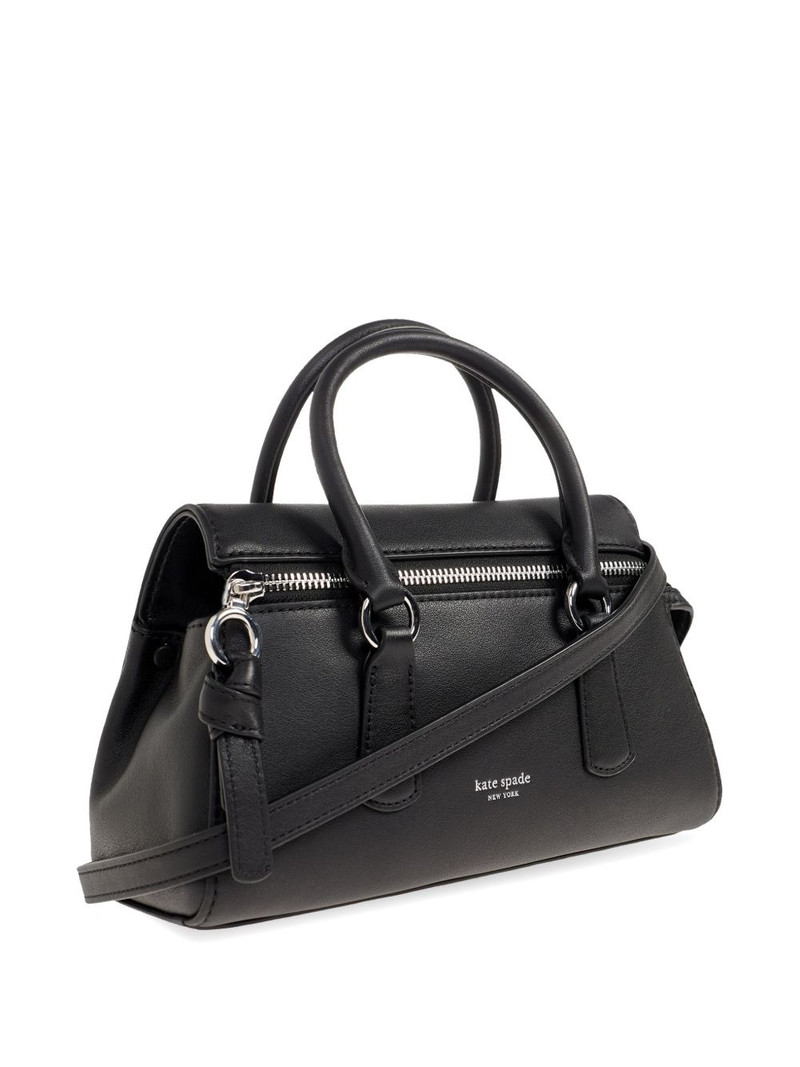 Bond zip-fastening leather tote bag 4