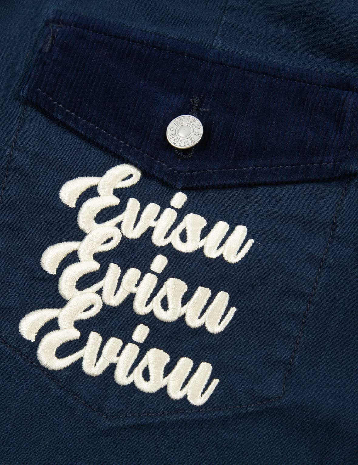 SEAGULL AND LOGO EMBROIDERY CARGO PANTS - 4