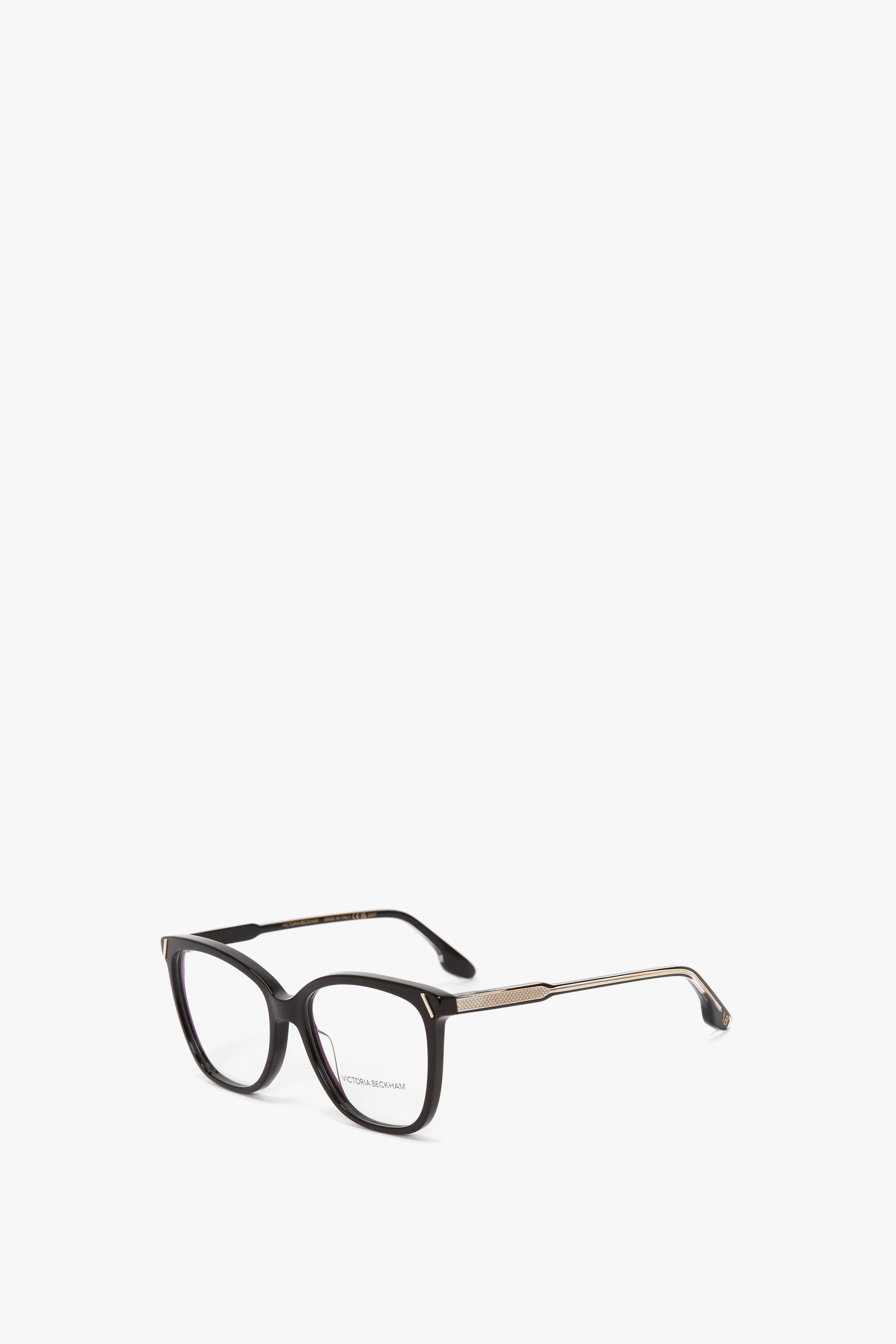 Guilloche Frame Opticals In Black - 4