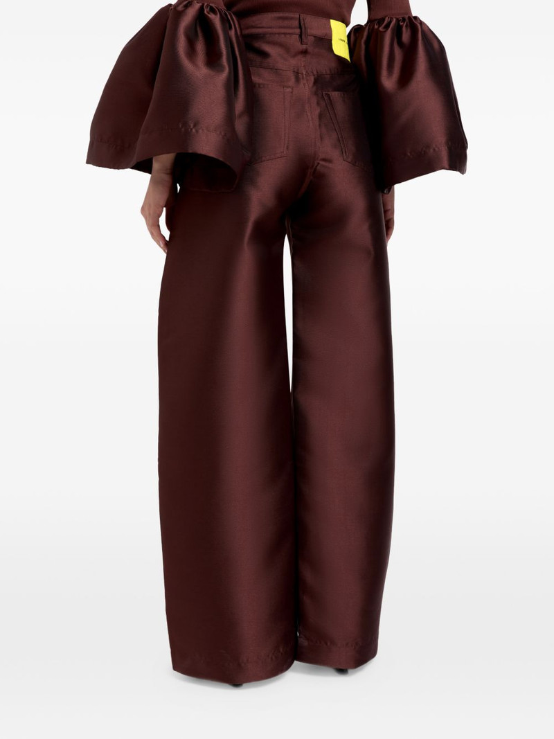 belt-loops wide-leg trousers 3