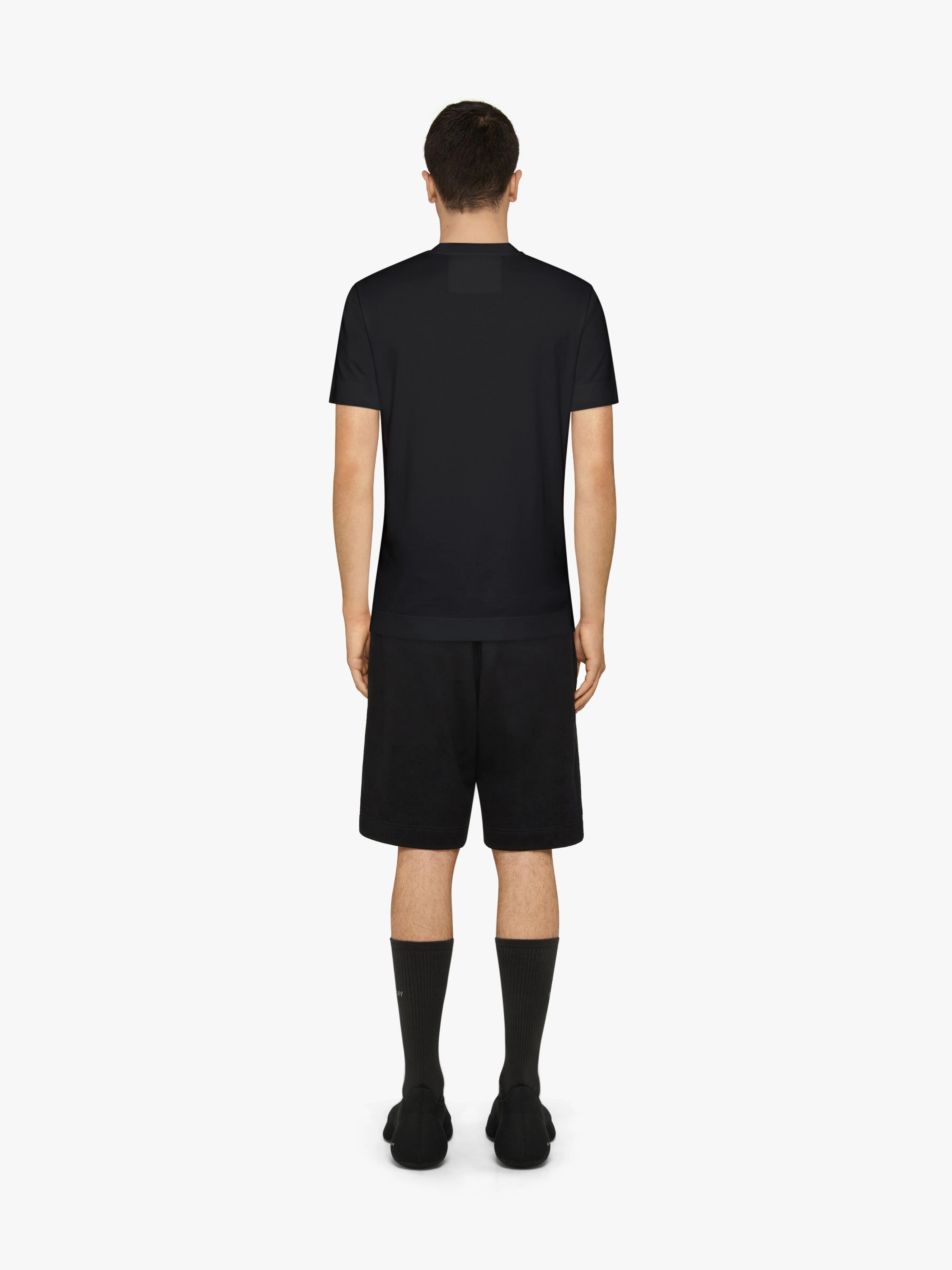 BERMUDA IN FELPA WITH PRINT - 4