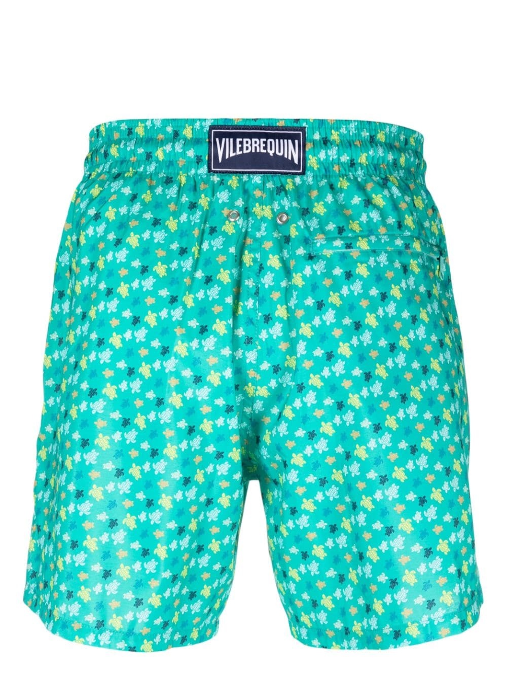 turtle-print swim shorts - 2