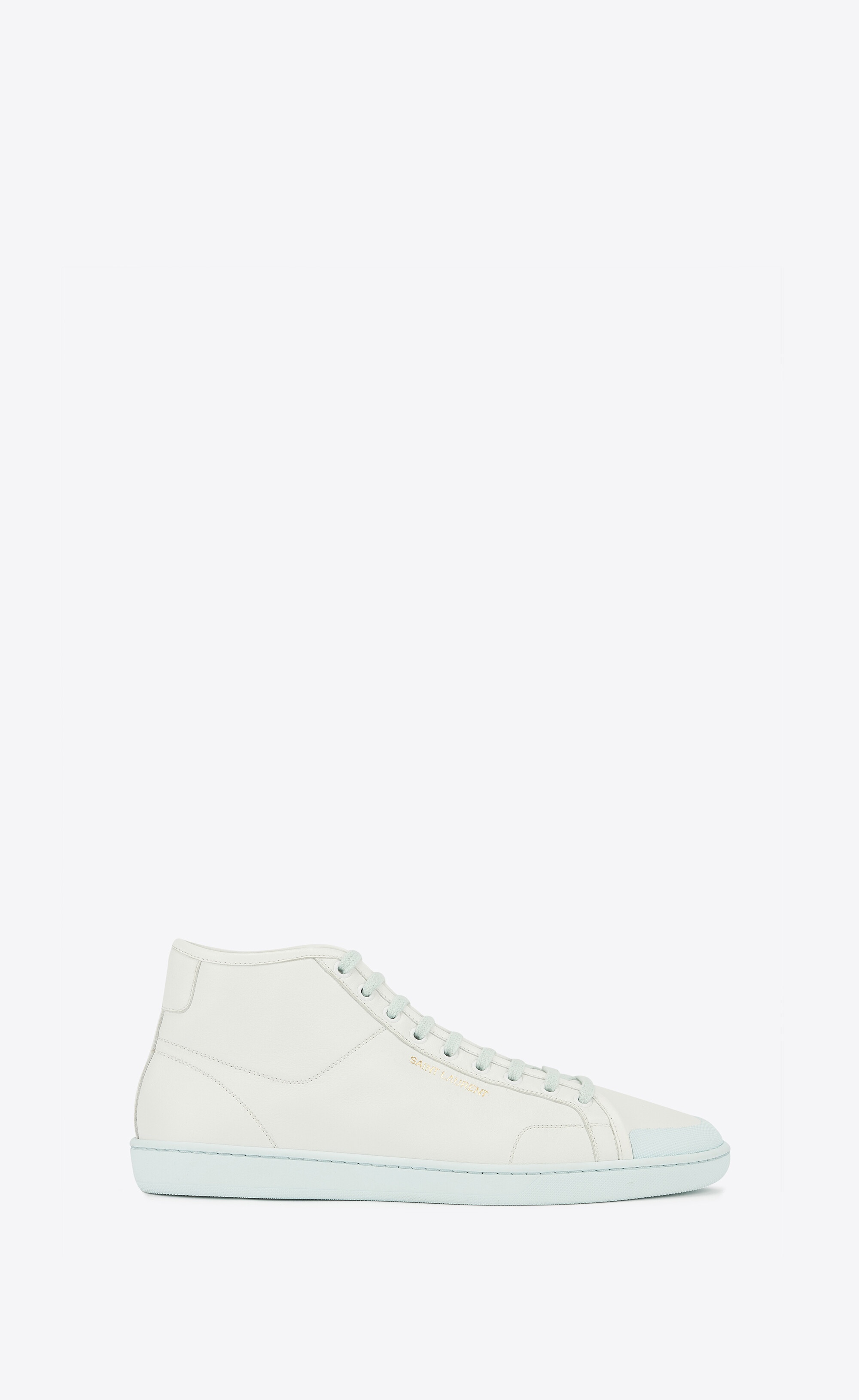 court classic sl/39 mid-top sneakers in grained leather - 1