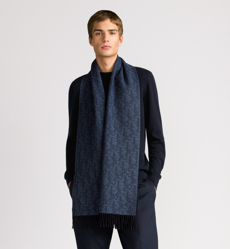 Dior Dior Oblique Double-Sided Scarf outlook