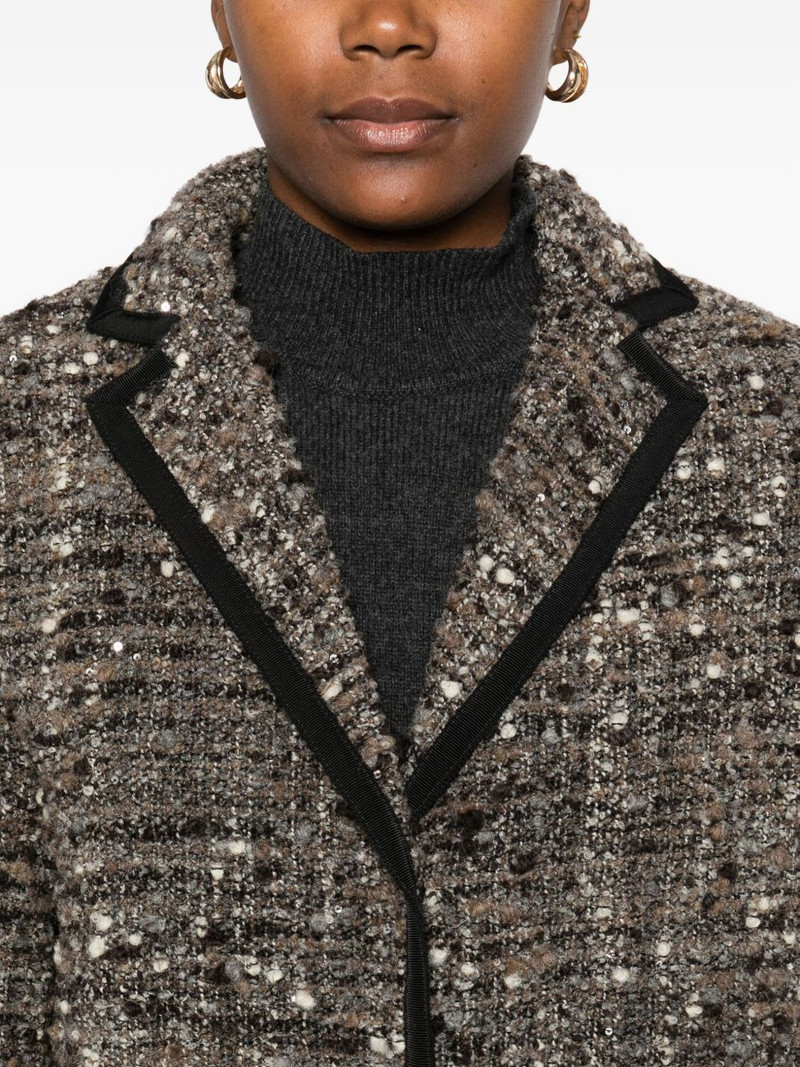 tweed trimmed coat 5